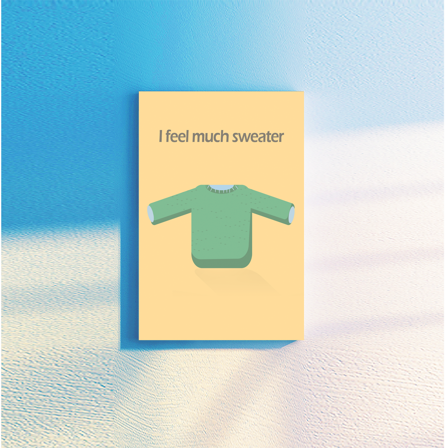 canvas wall art - clothes - sweater