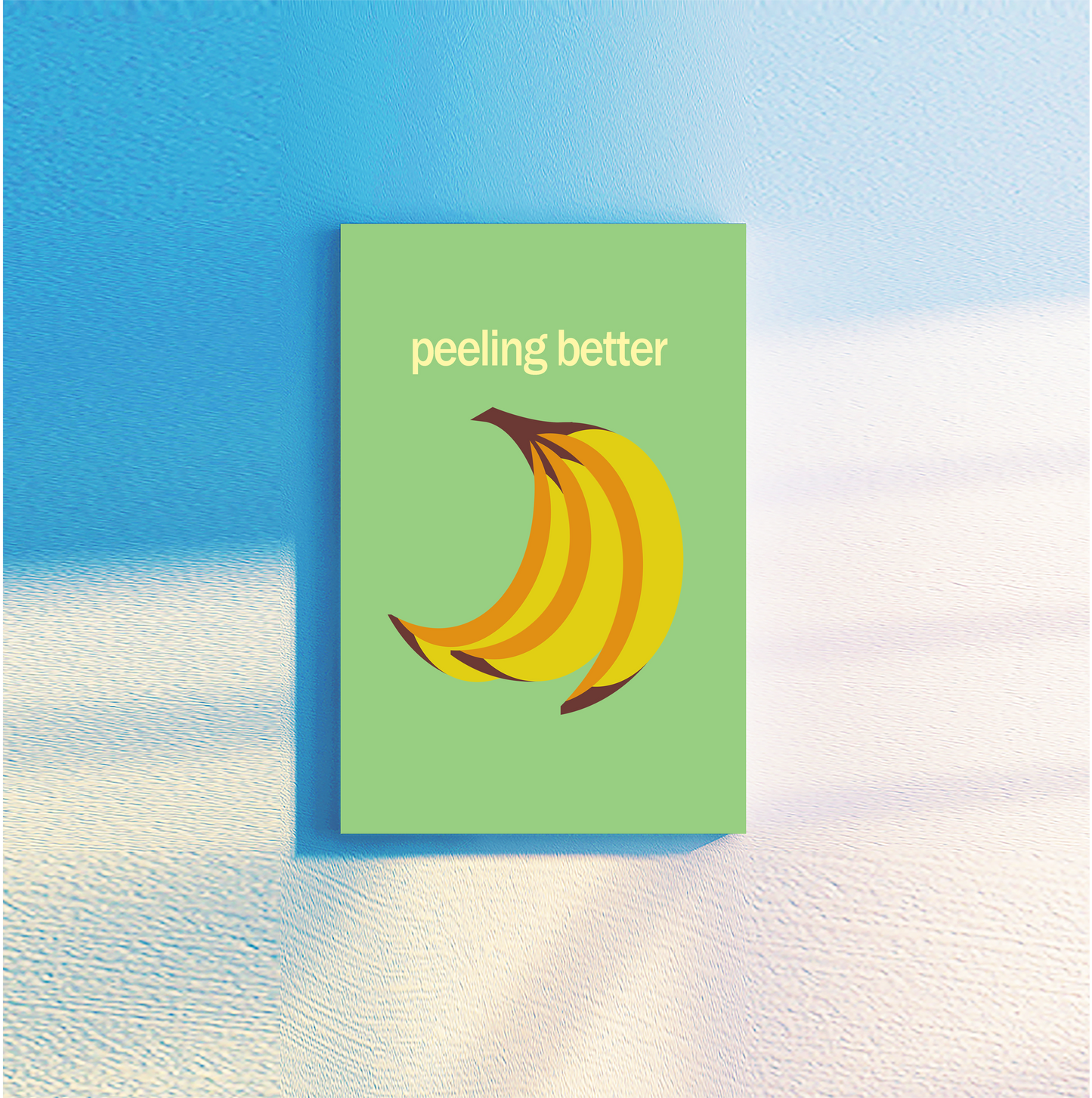 canvas wall art - food - banana