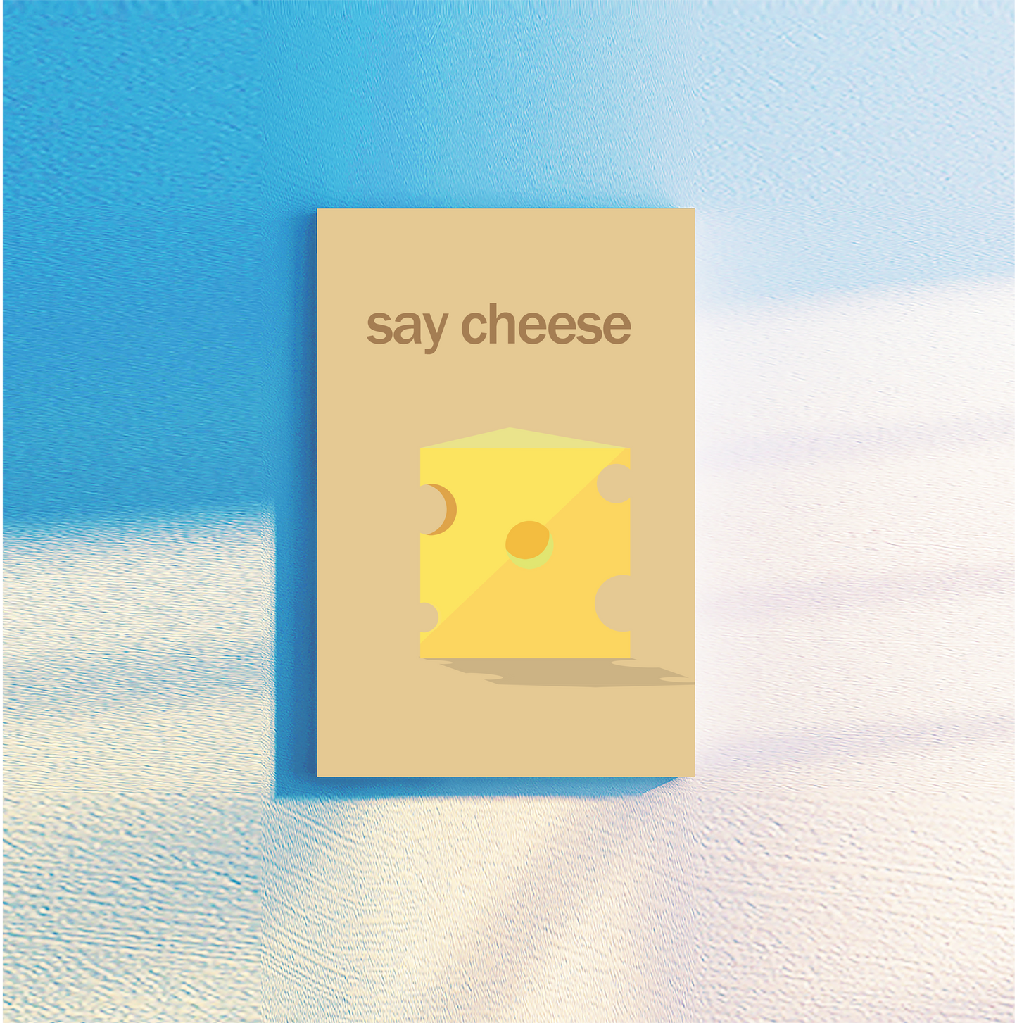 canvas wall art - food - cheese