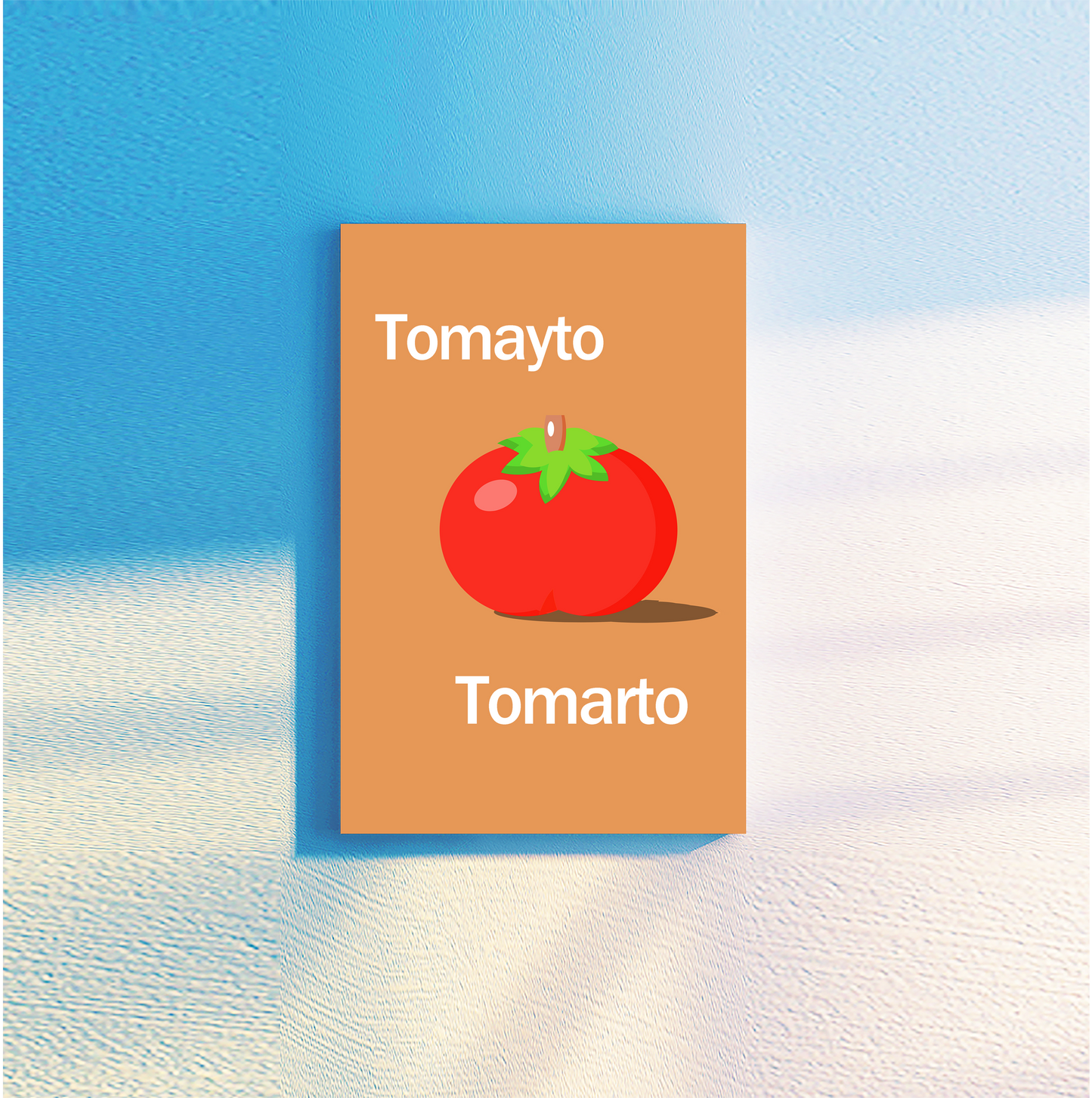 canvas wall art - food - tomato