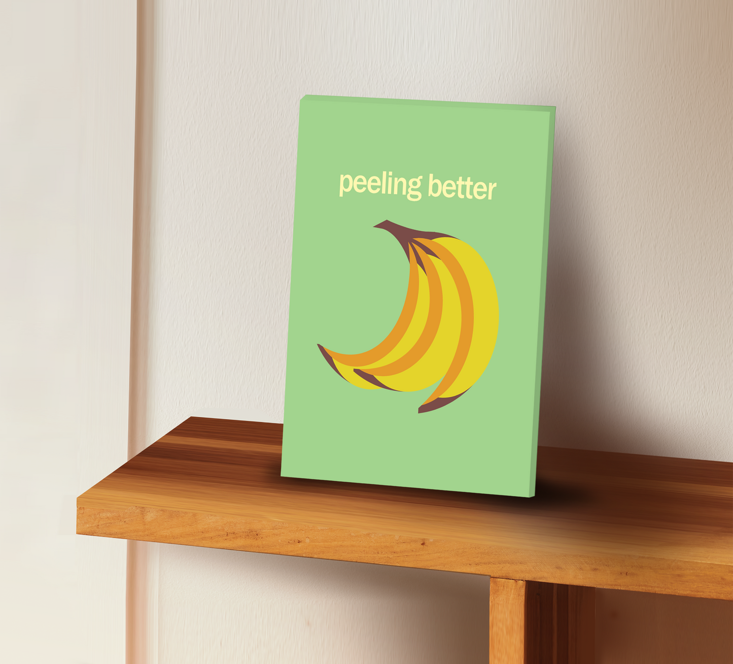 canvas wall art - food - banana