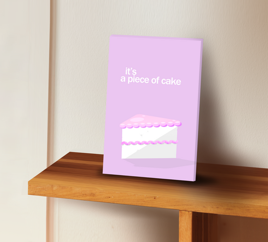 canvas wall art - food - cake