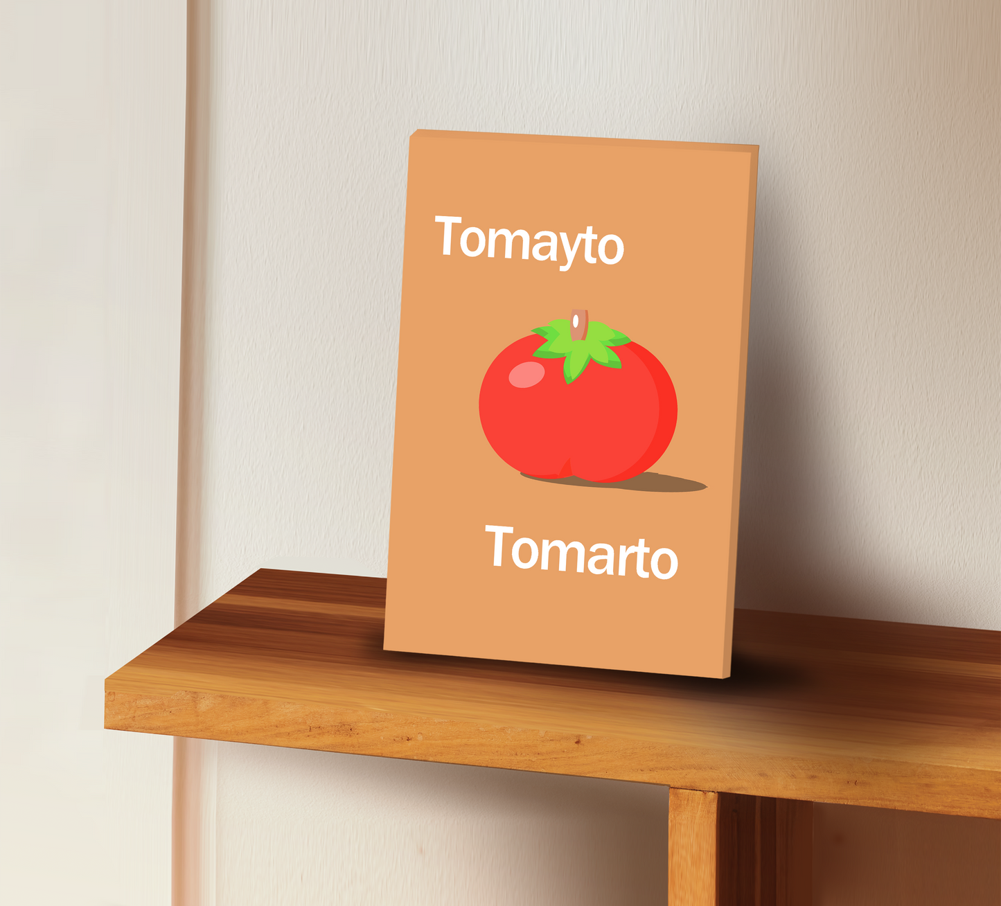 canvas wall art - food - tomato