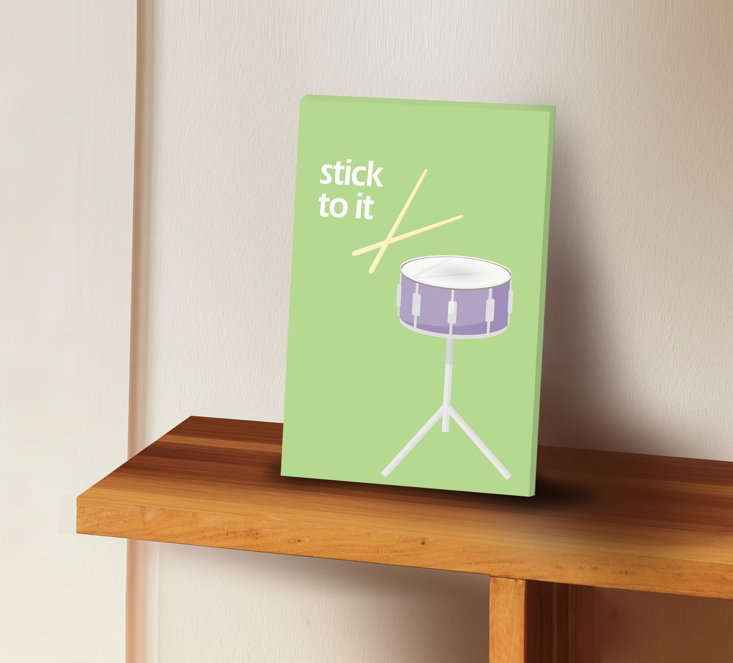 canvas wall art - music - stick